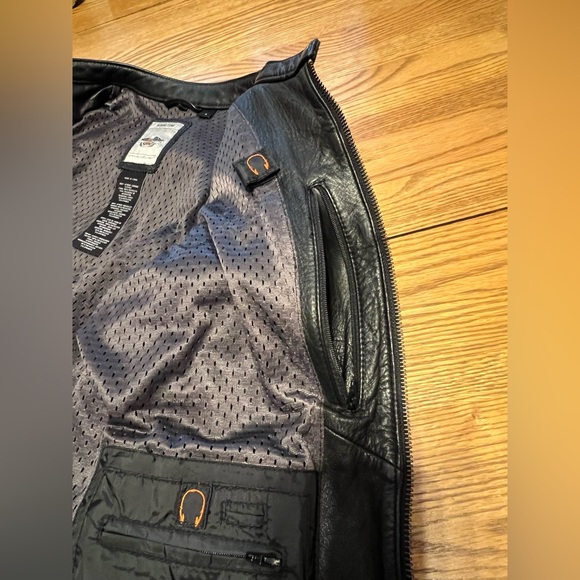 RARE‼️RARE‼️RARE‼️ Harley-Davidson® Willie G Leather Riding Jacket+Hoodie - Picture 9 of 15